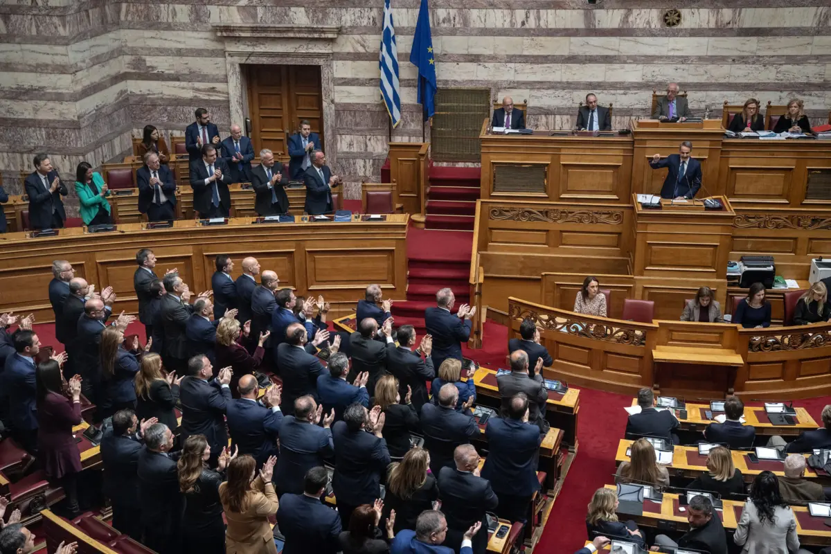 Imagem de contexto do artigo Parlamento rejeita moção de censura contra o governo grego