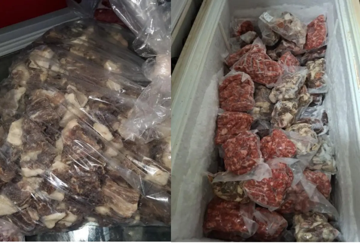 Carnes estavam impróprias para consumo humano