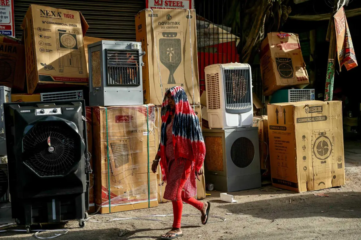 Imagem de contexto do artigo Onda de calor na Índia mata 14 pessoas num único dia