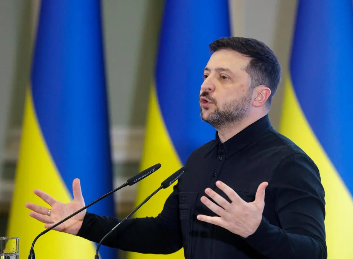 Volodymyr Zelensky, presidente da Ucrânia