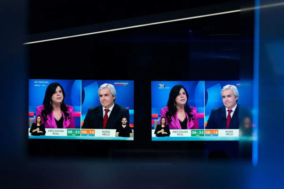 Inês Sousa Real e Nuno Melo debateram na SIC