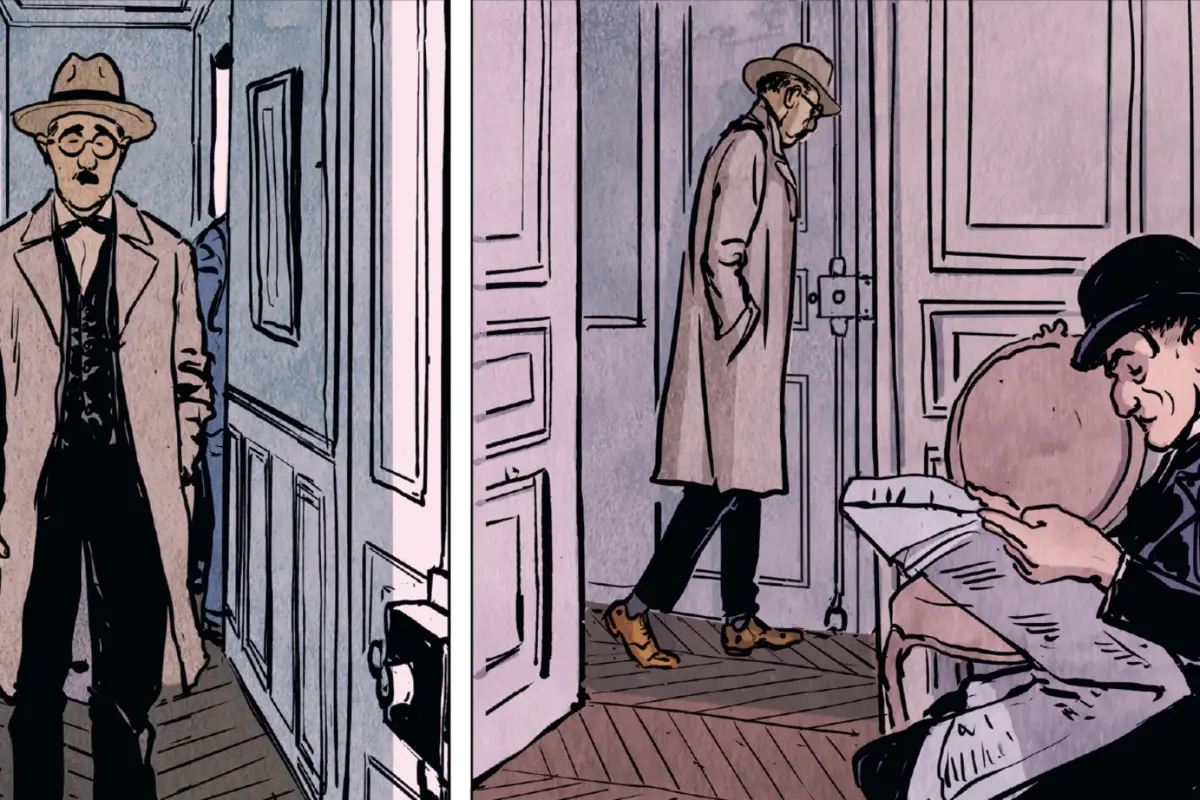 Imagem de contexto do artigo Banda desenhada francesa recria últimos dias de vida de Fernando Pessoa