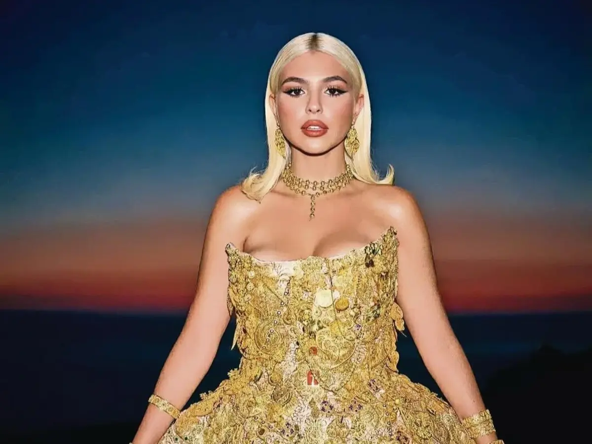 Imagem de contexto do artigo Bárbara Bandeira usa vestido de 90 mil euros feito de joias