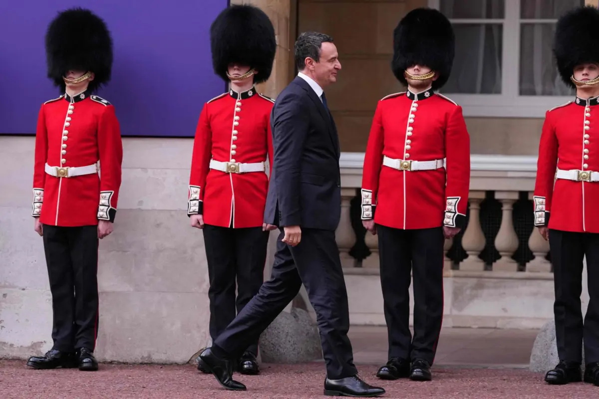 O primeiro-ministro do Kosovo, Albin Kurti