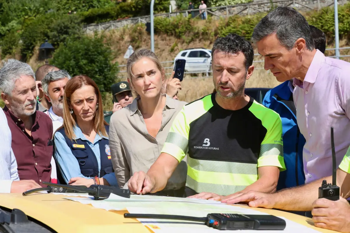 Primeiro-ministro Pedro Sánchez deslocou-se às Austúrias