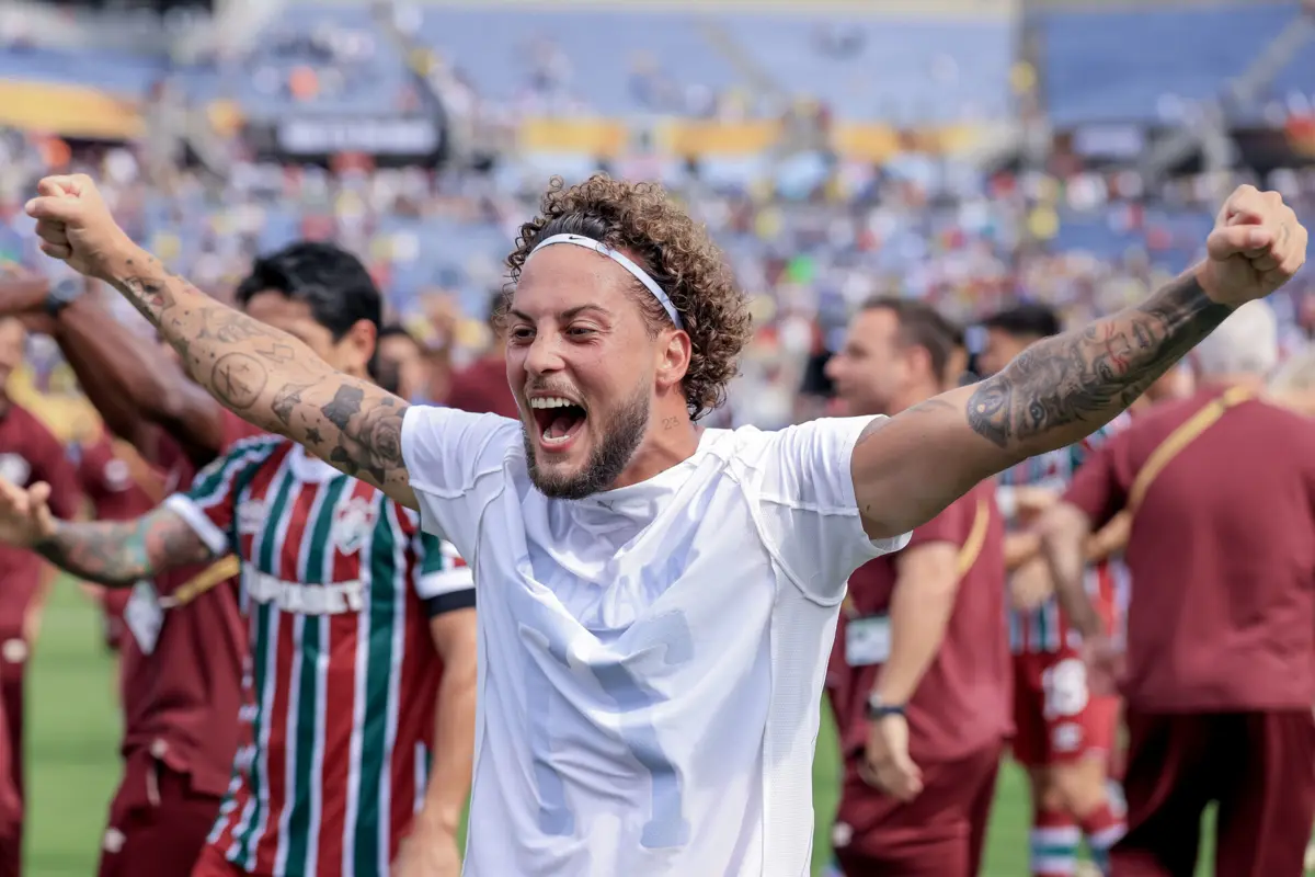 Fluminense festeja vitória