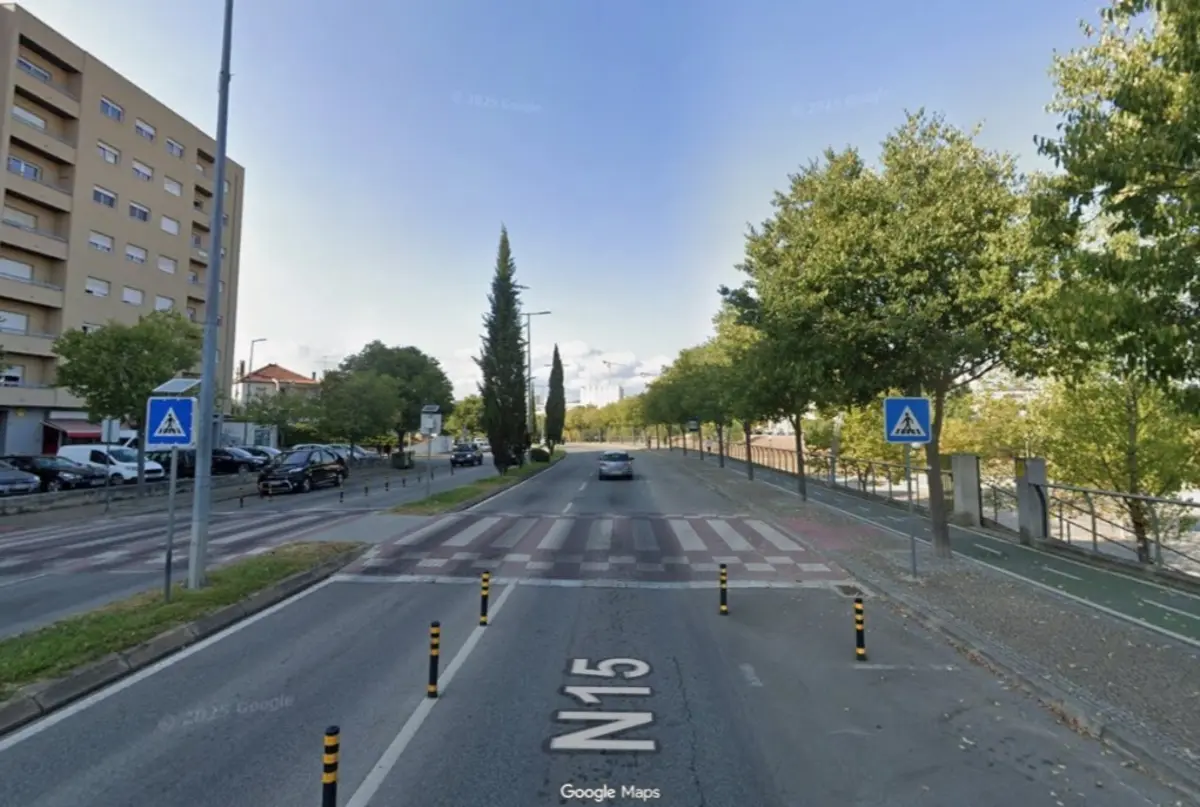 O condutor fugiu do local