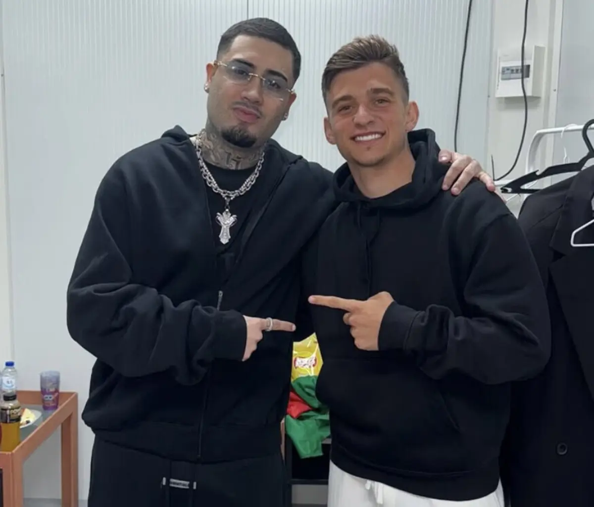 Chico revelou-se fã do funk de Kevinho, com quem privou nos bastidores