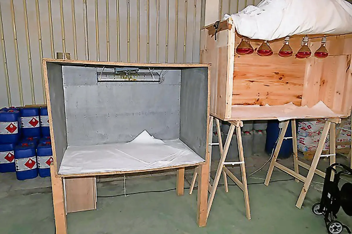 Operação da PJ desmantelou armazém que albergava laboratório ilegal