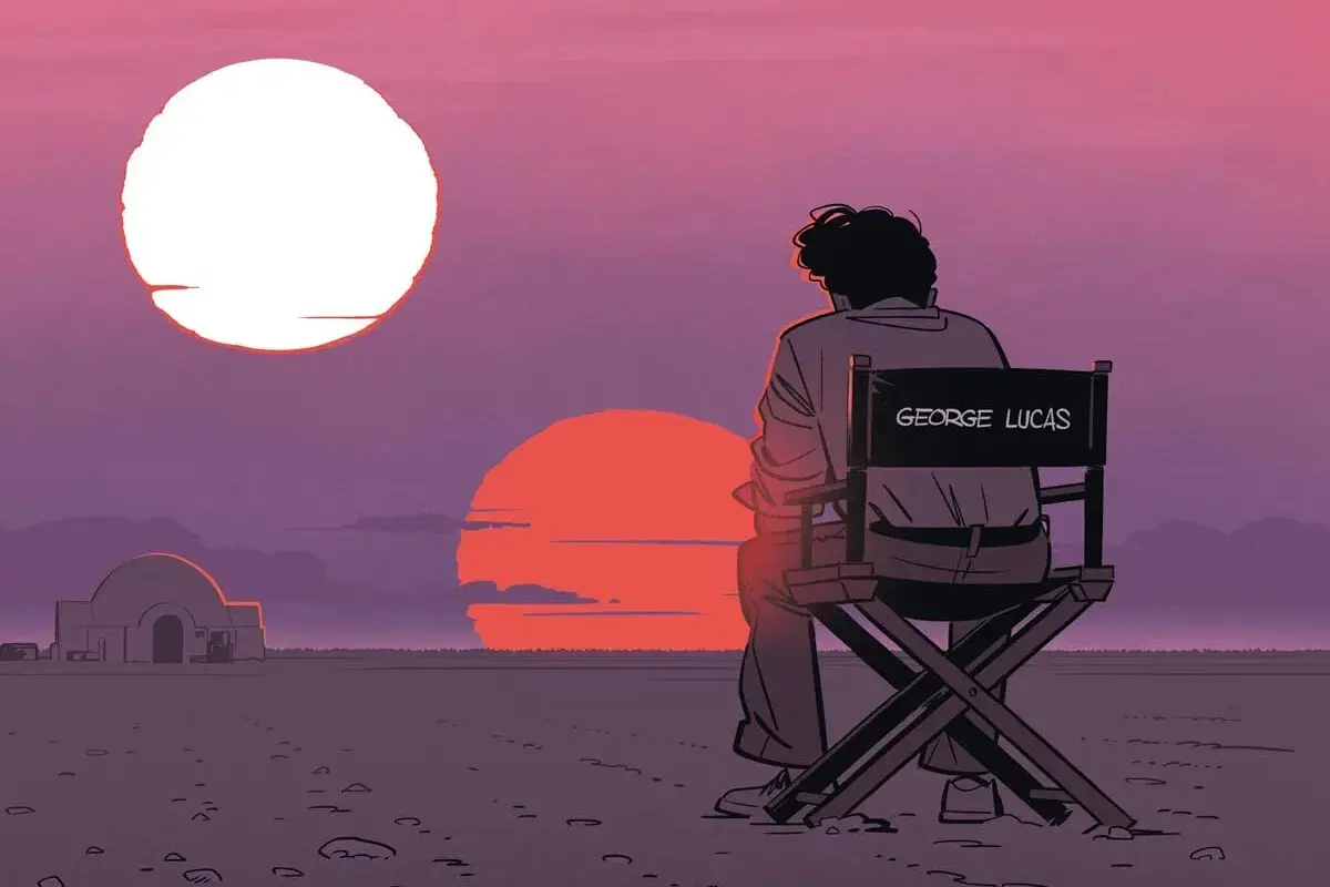 "As Guerras de Lucas" é um álbum de
Renaud Roche e Laurent Hopman.