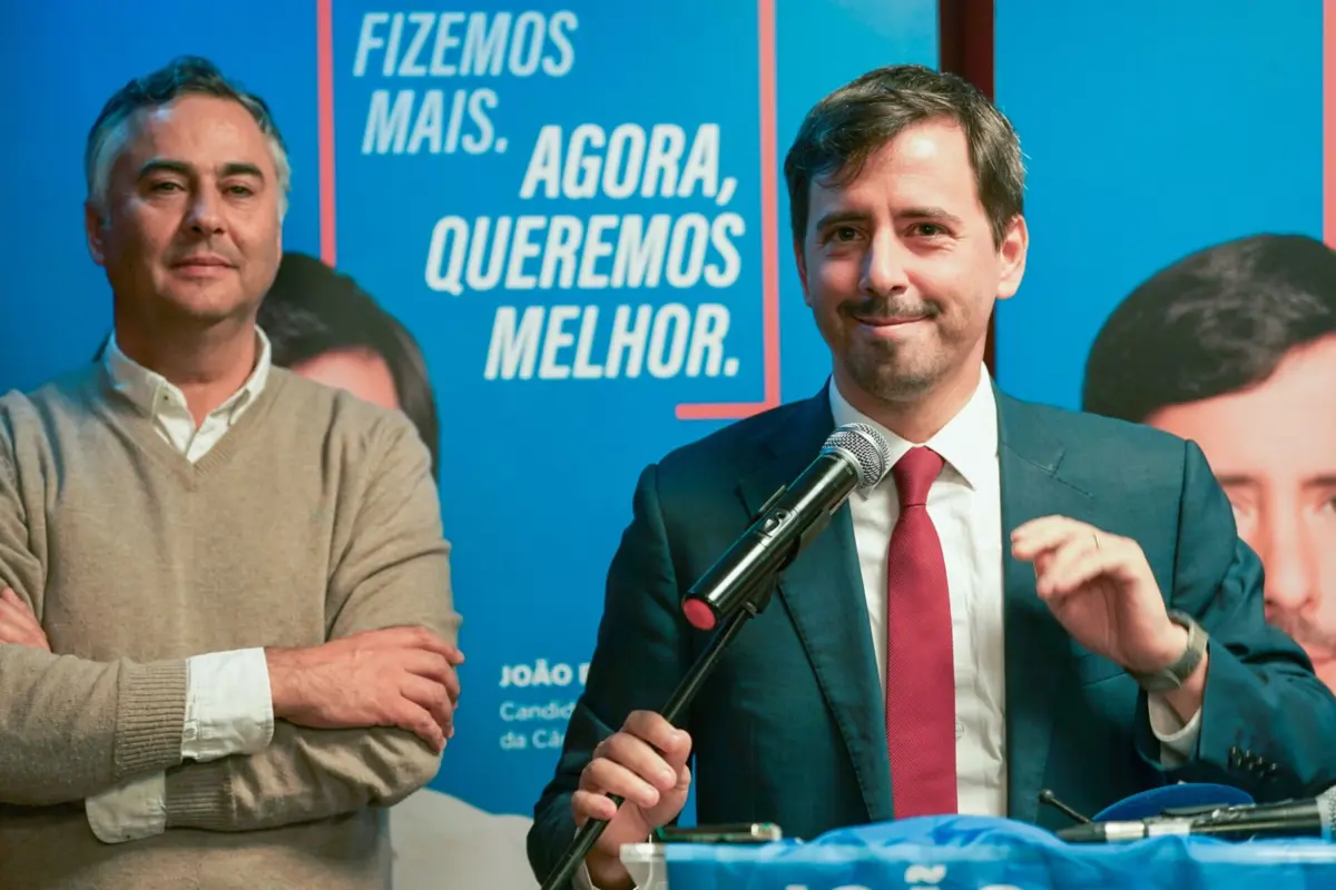 O candidato da coligação Juntos por Braga, João Rodrigues