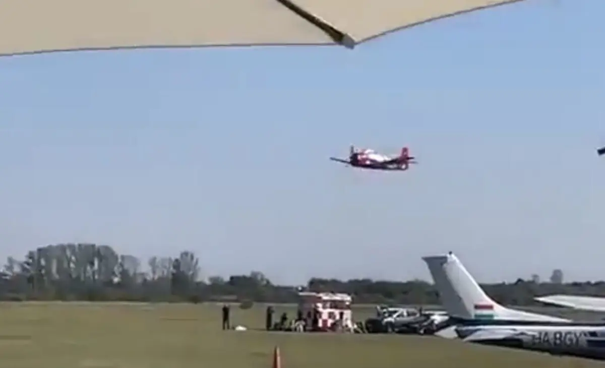 Imagem de contexto do artigo Queda de avião na Hungria faz dois mortos e quatro feridos