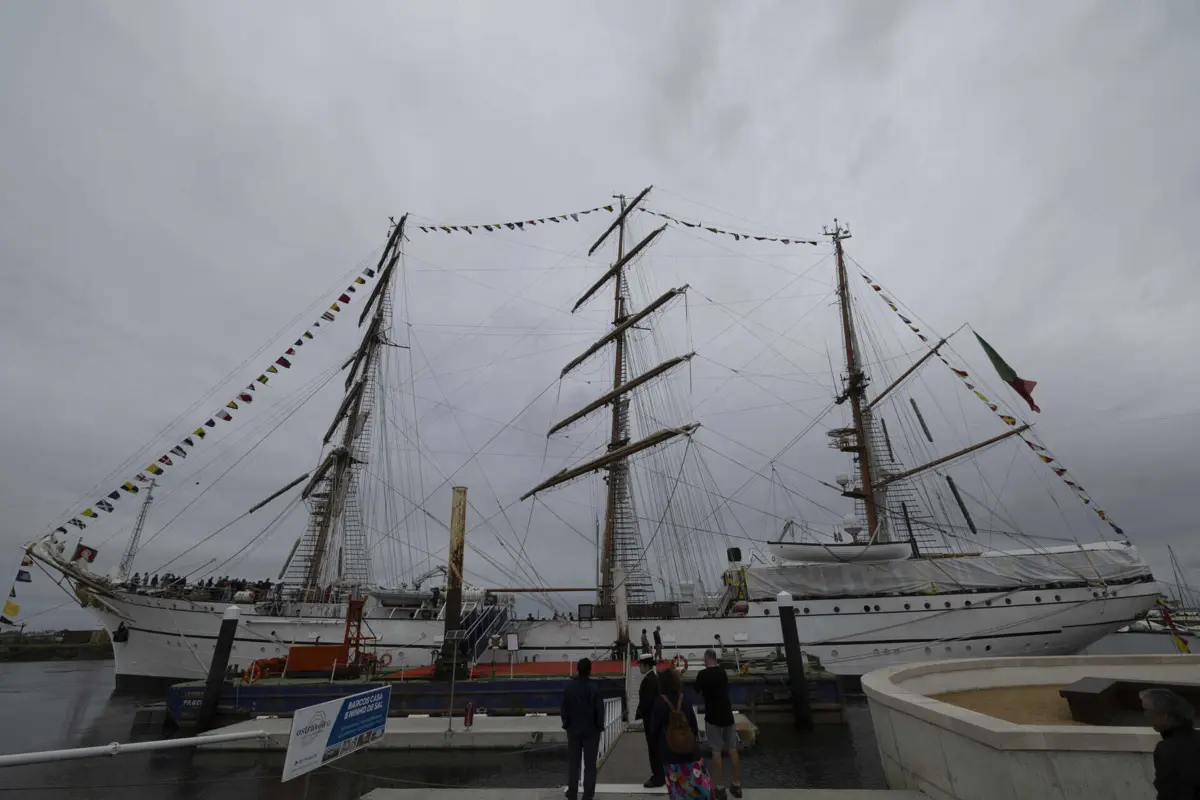 Navio-escola Sagres já teve quase 13 mil visitantes
