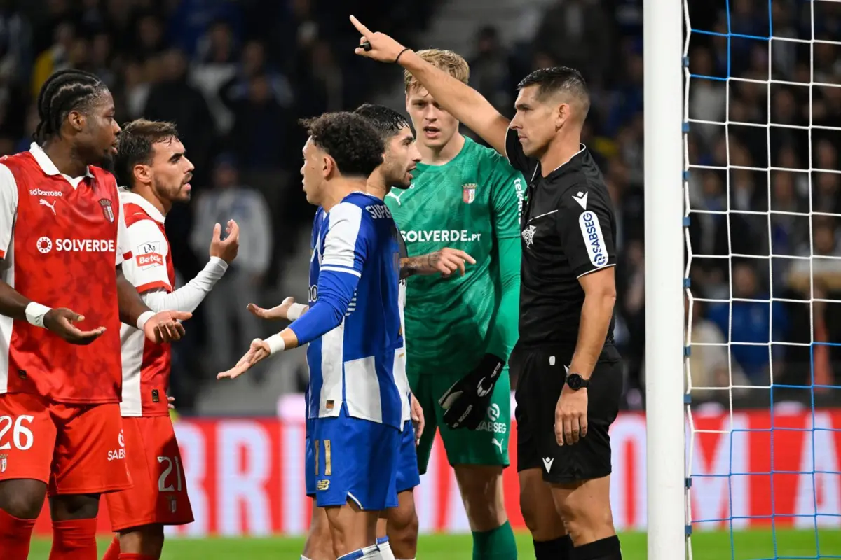 Fábio Veríssimo esteve no centro de uma polémica no F. C. Porto-Braga