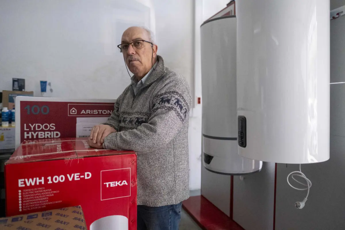 Rui Marques, vendedor e técnico de reparação de Caldeiras em Gaia