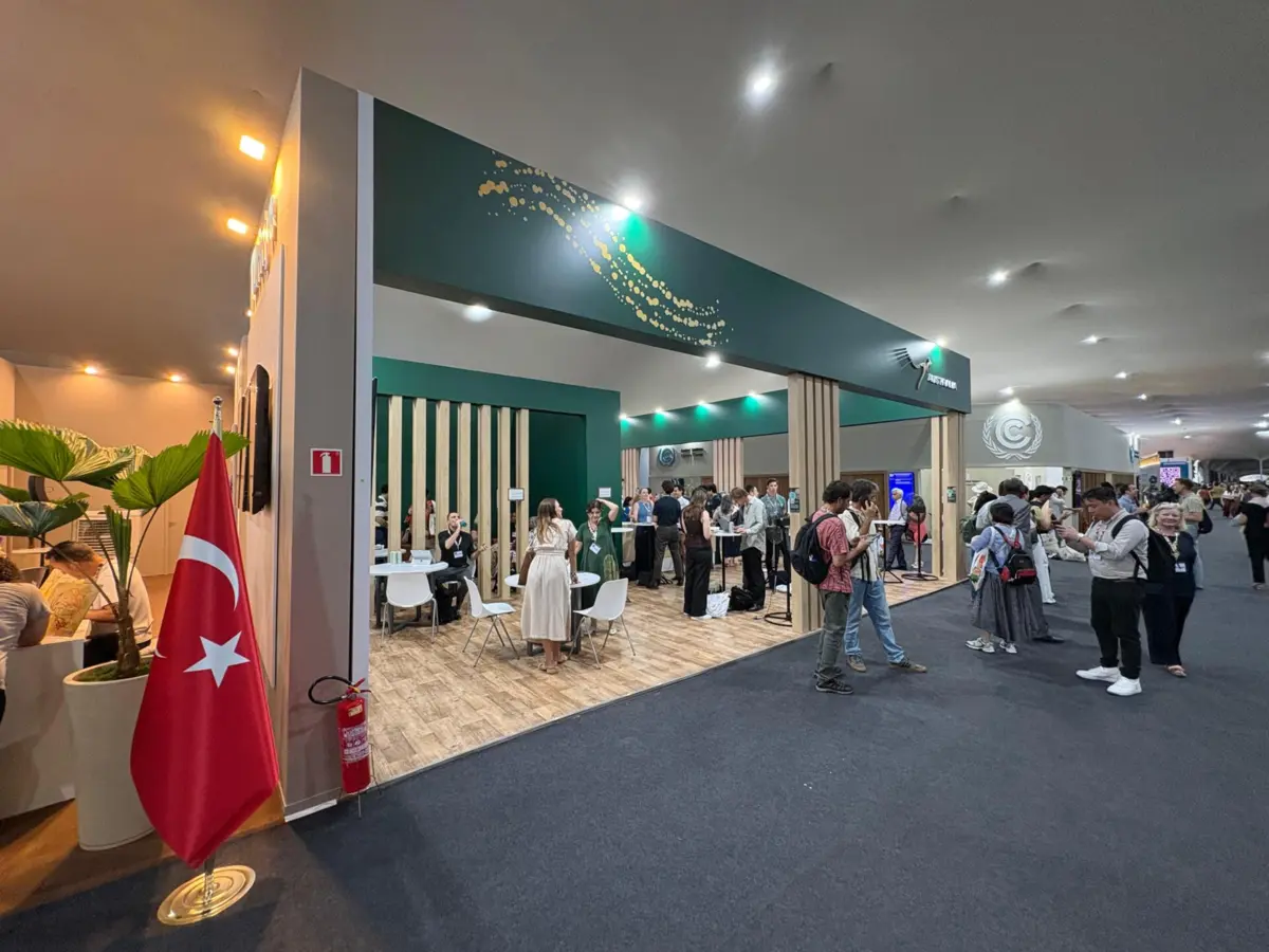 Os dois países são "vizinhos" na Zona Azul da COP30, em Belém do Pará