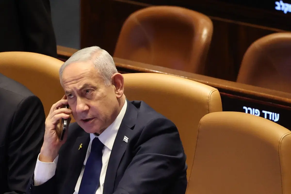 O primeiro-ministro israelita, Benjamin Netanyahu