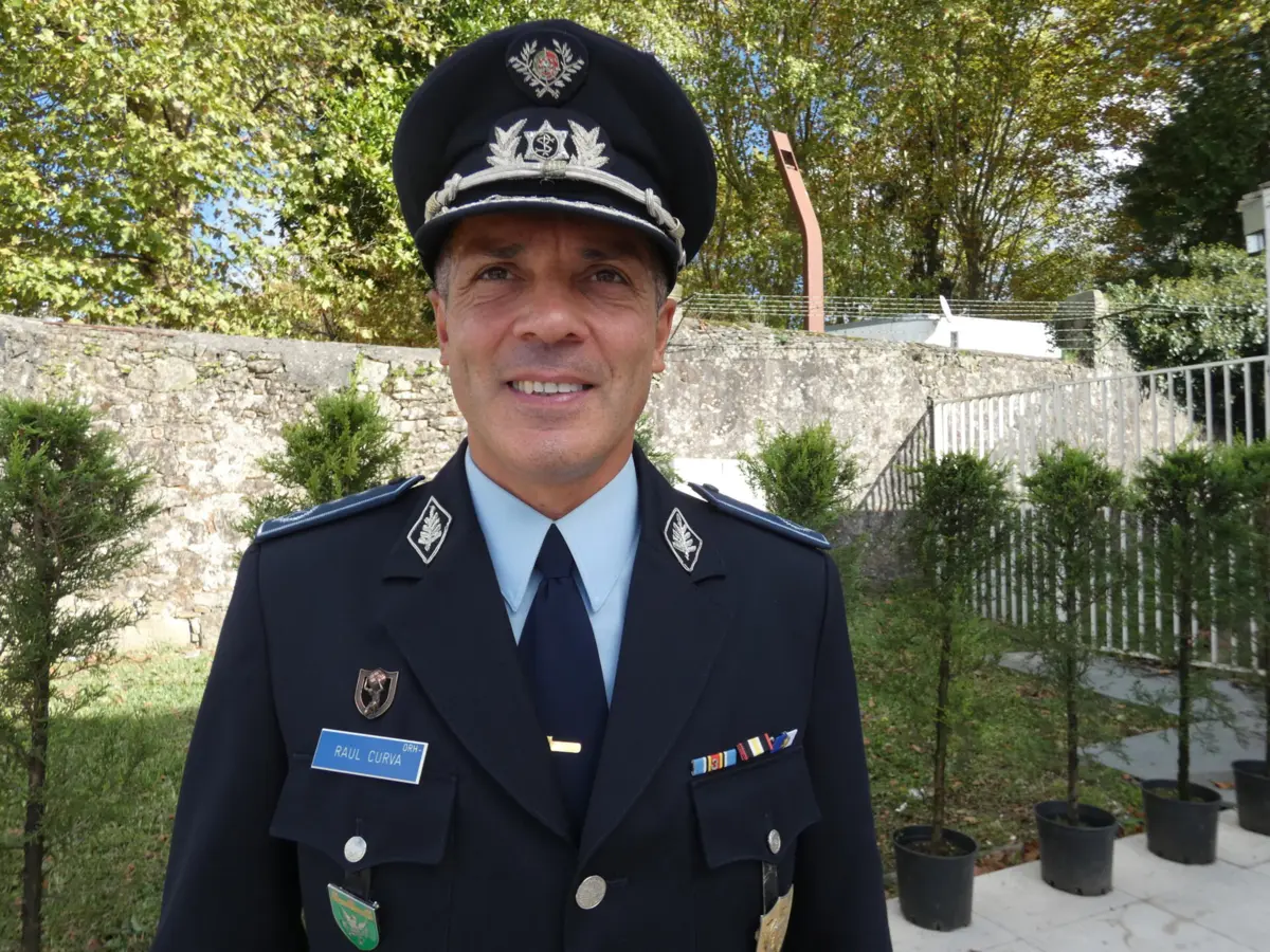 O superintendente Raúl Curva, novo comandante distrital da PSP de Viana do Castelo