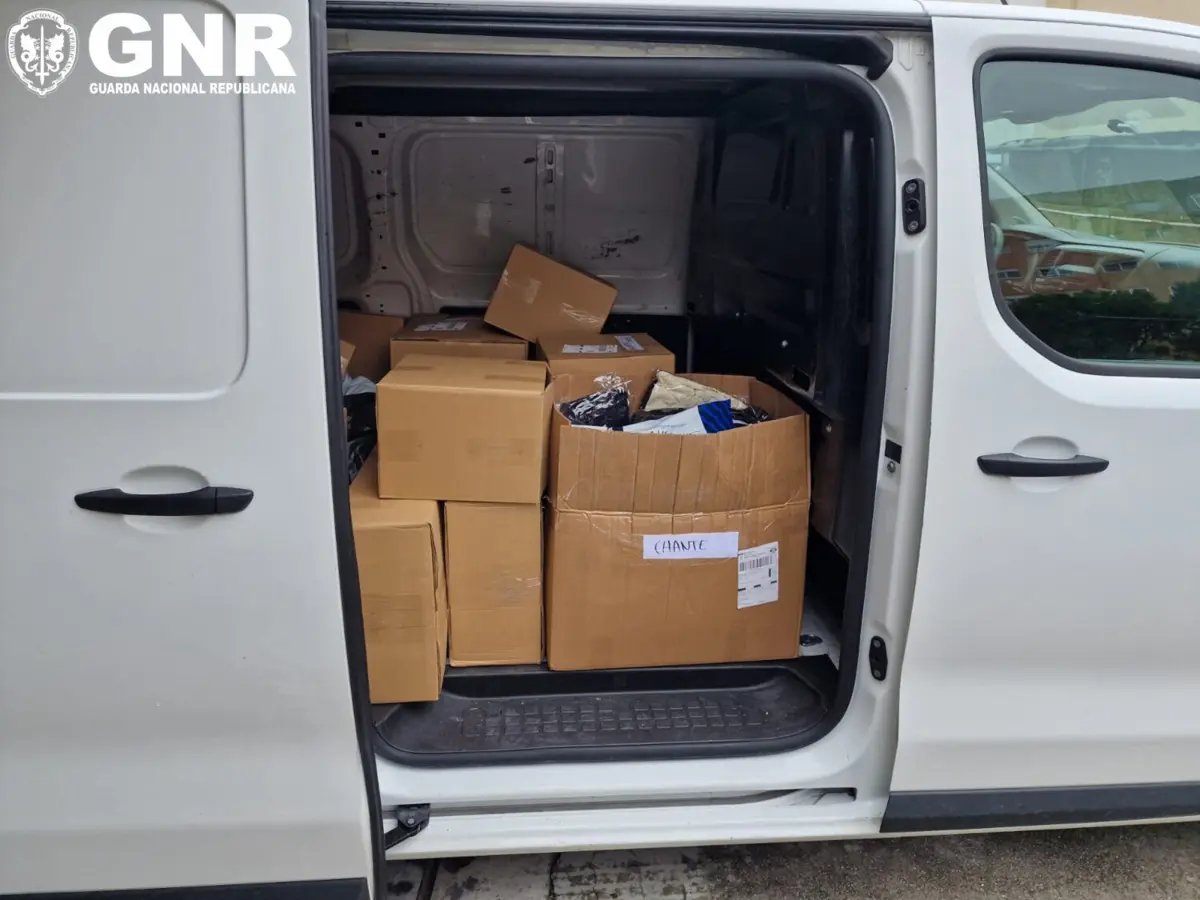 GNR apreendeu meio milhar de peças de vestuário contrafeitas