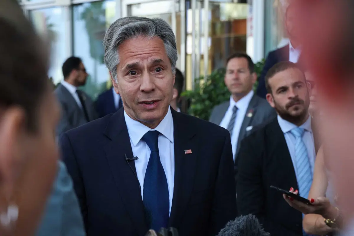 Secretário de Estado norte-americano, Antony Blinken