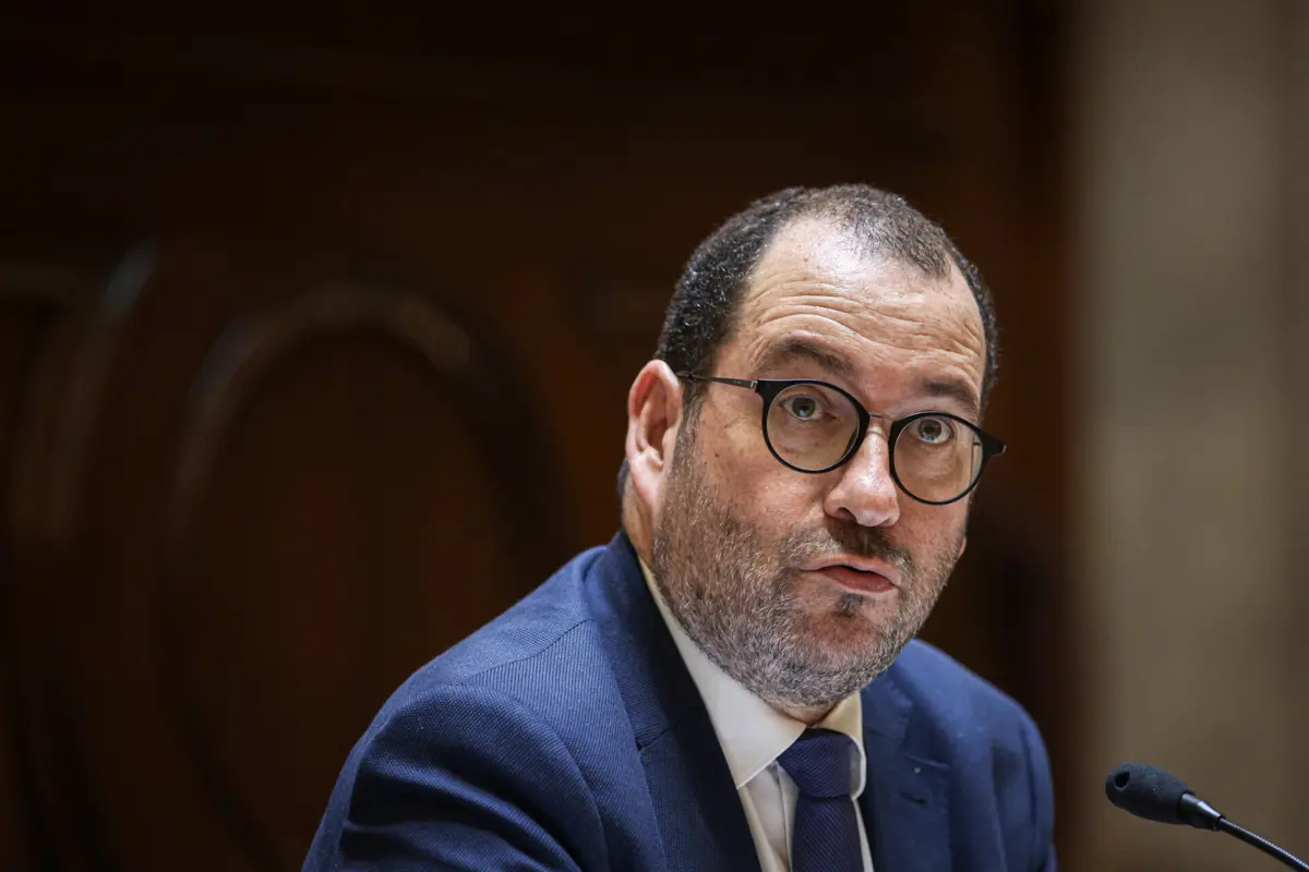 O ministro da Educação, João Costa