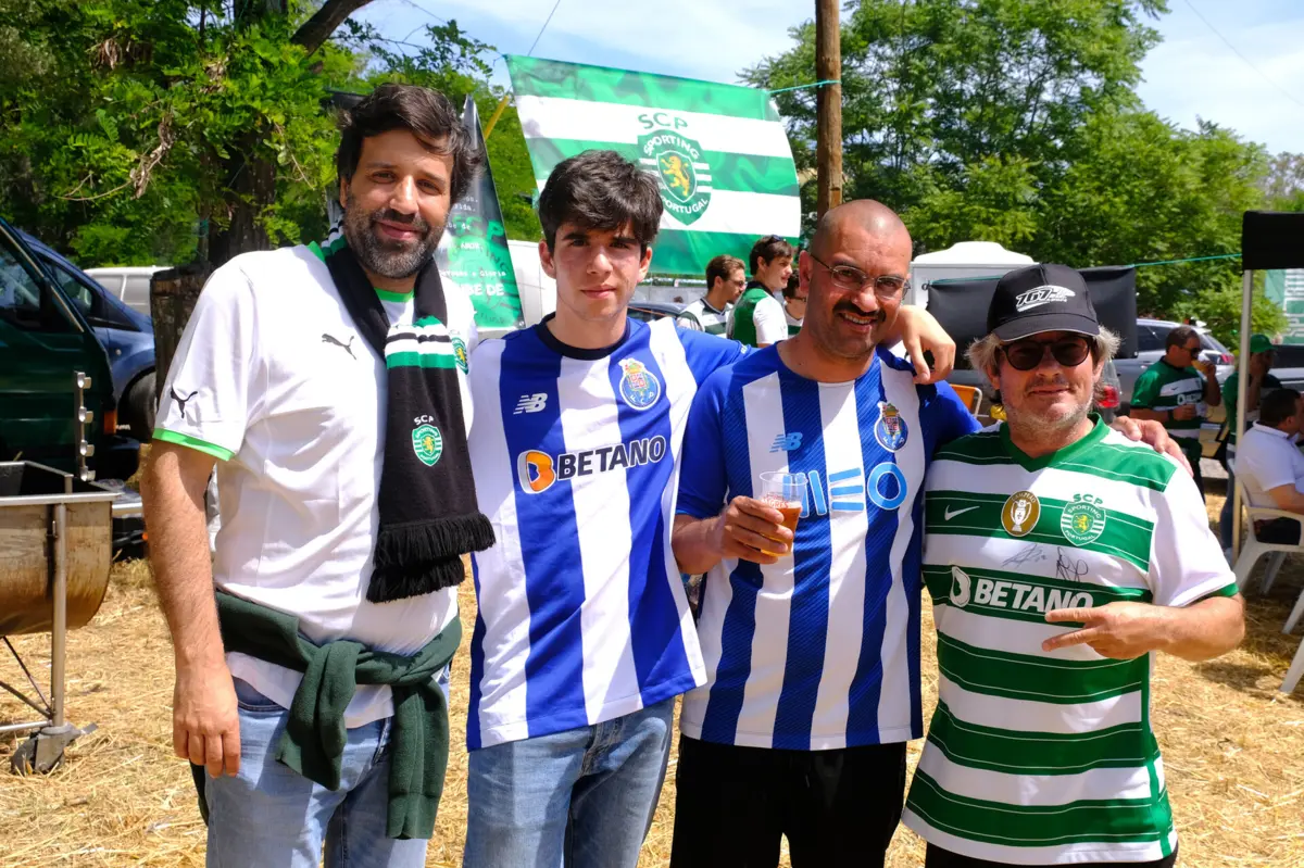 Festa de várias cores no Jamor