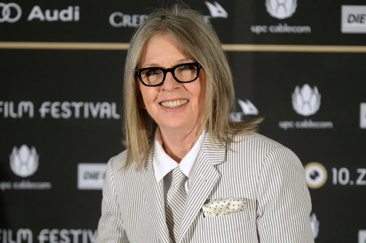 Diane Keaton nunca casou mas tinha dois filhos adotivos