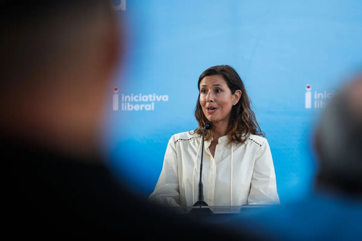 Mariana Leitão, presidente da Iniciativa Liberal
