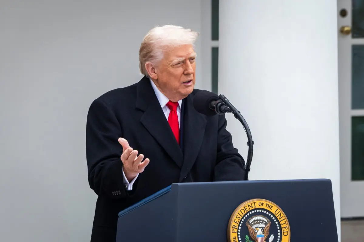 O presidente norte-americano, Donald Trump