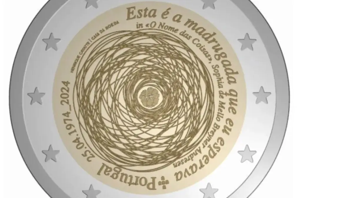 Há 500 mil moedas comemorativas