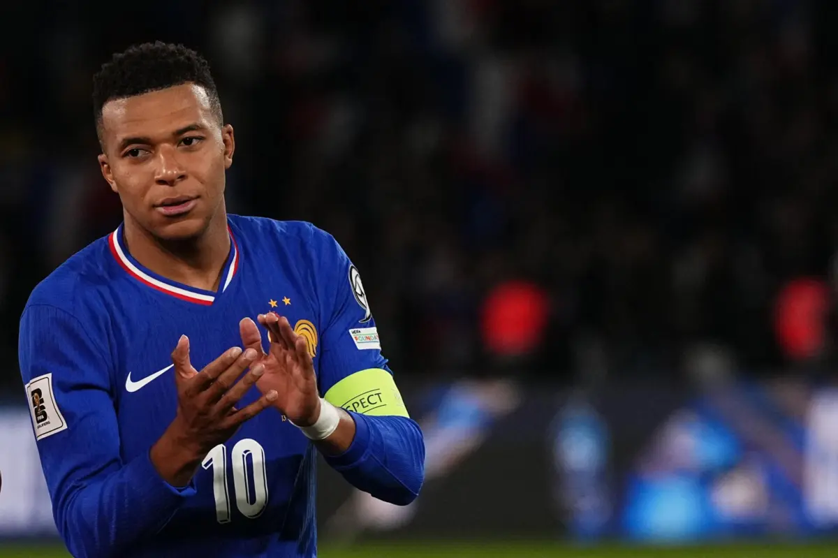 Kyllian Mbappé ao serviço da seleção francesa