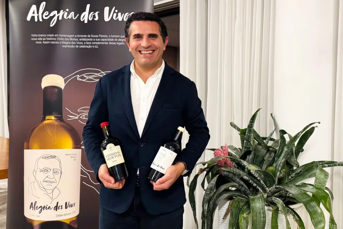 Nuno Pereira é o único produtor de "Vinho dos Mortos" em Boticas