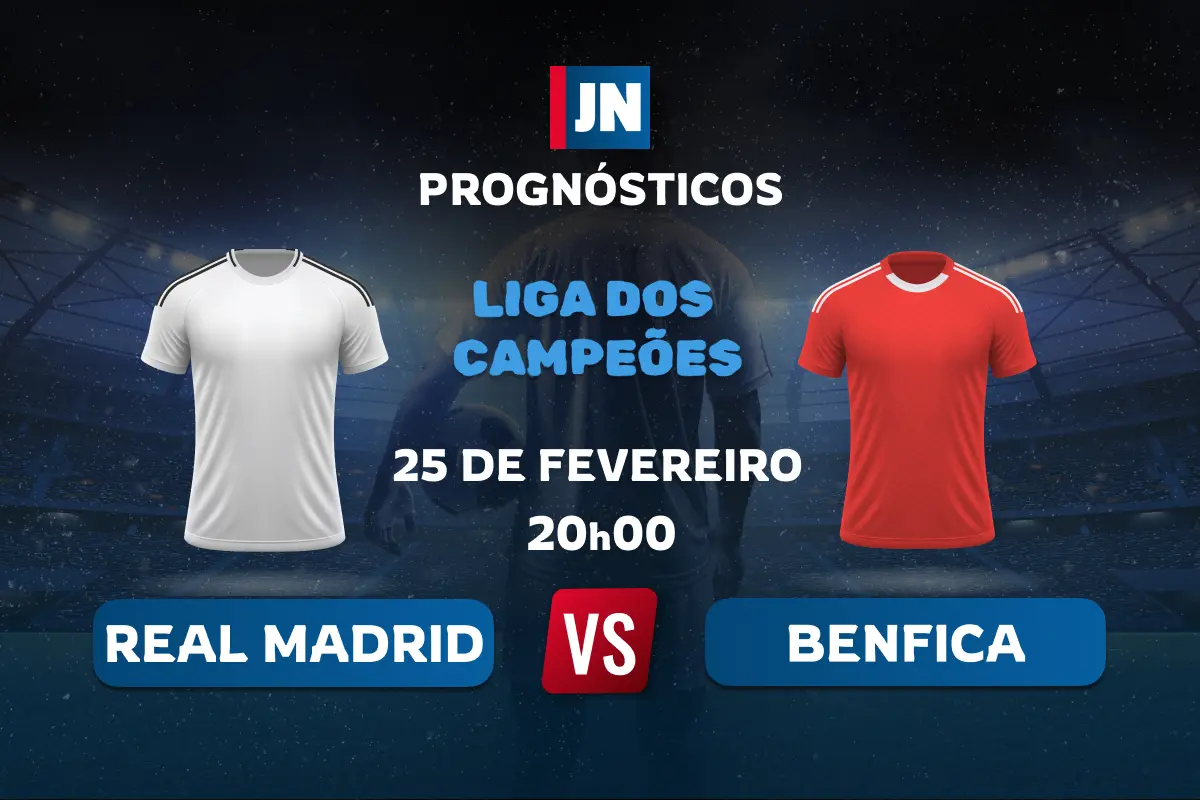 Real Madrid vs Benfica - Liga dos Campeões - 25/02/2026