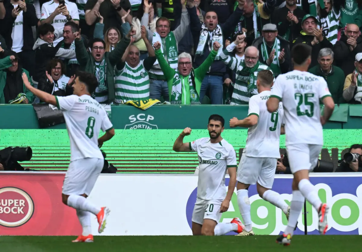 Sporting ficou mais perto do título