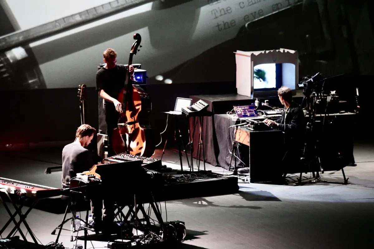 O concerto celebrava os 20 anos dos The Cinematic Orchestra