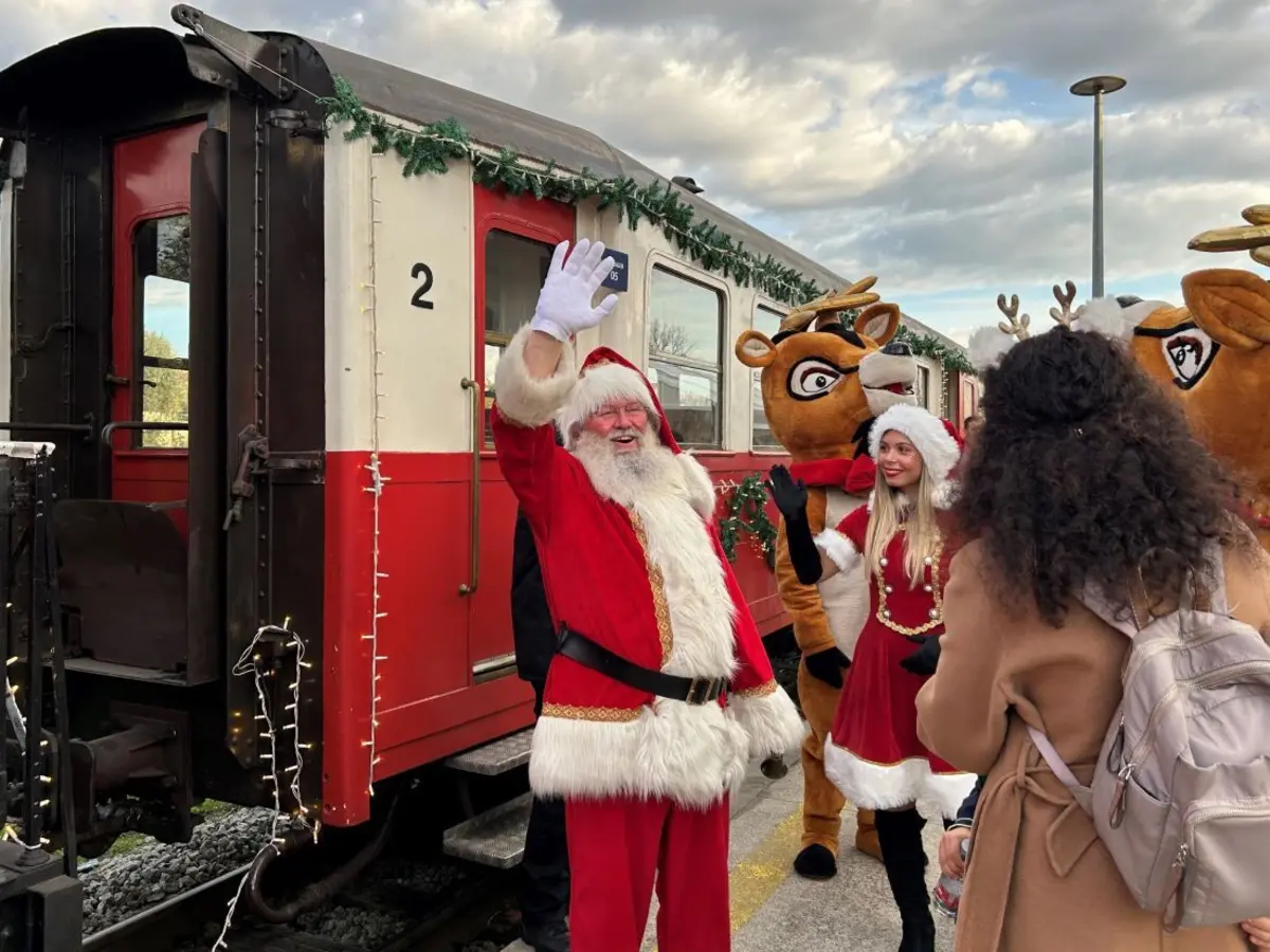 Comboio Histórico do Vouga garante viagem com muita animação