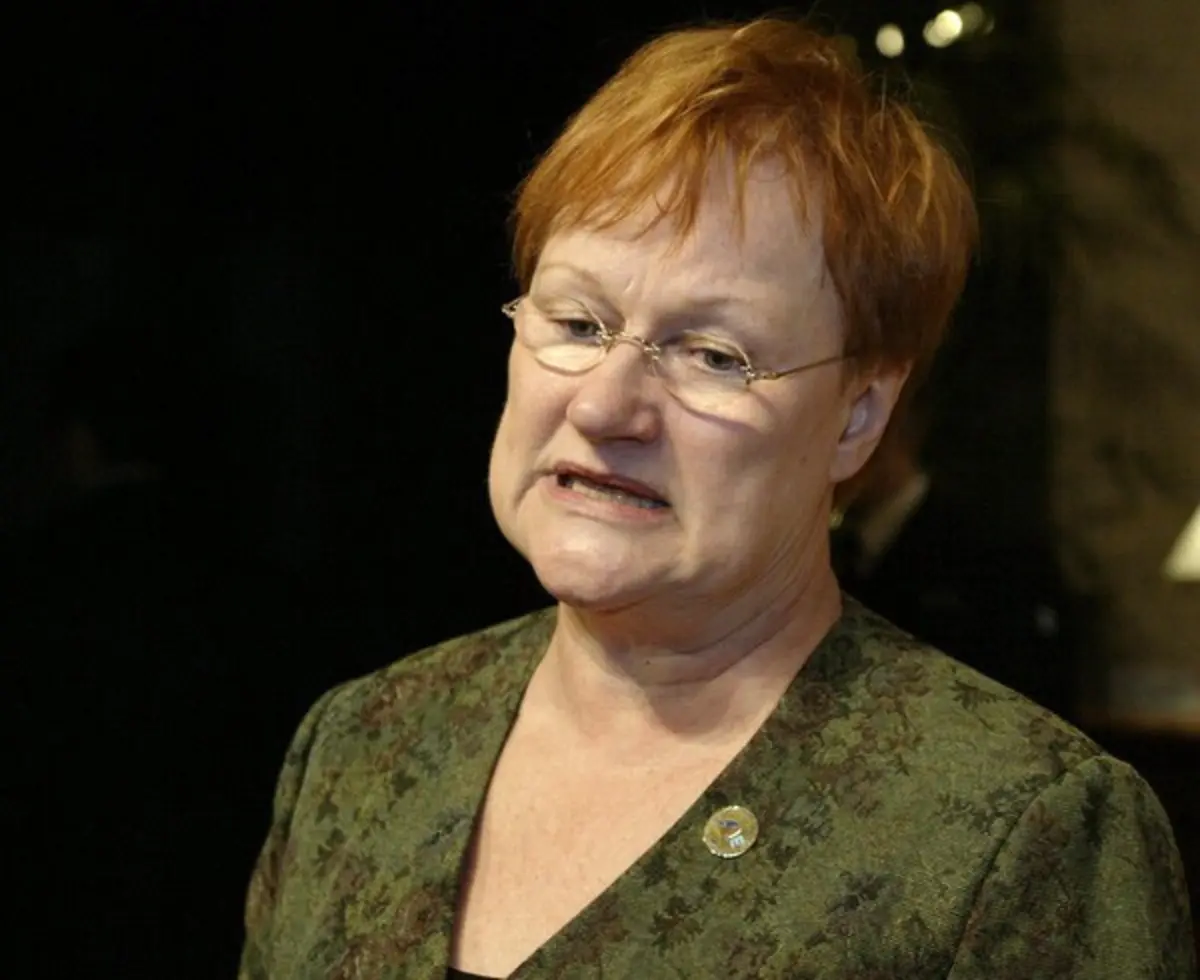 A ex-presidente da Finlândia Tarja Halonen