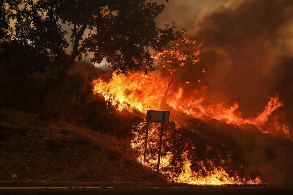 Os incêndios que começaram em Trancoso e Sátão afetam atualmente dez municípios