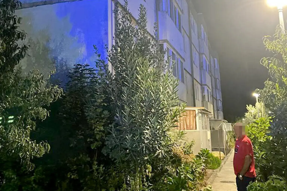 Criança caiu do segundo andar