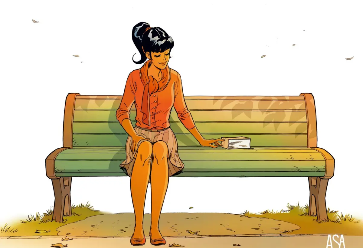 O traço de Mig, realista quanto baste, belíssimo, é complementado com um colorido de encher o olho.