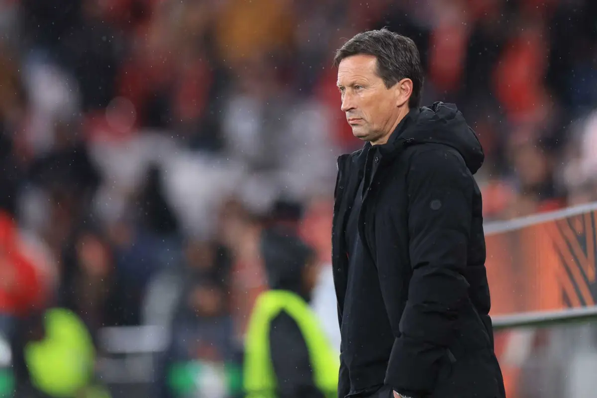O treinador do Benfica, Roger Schmidt