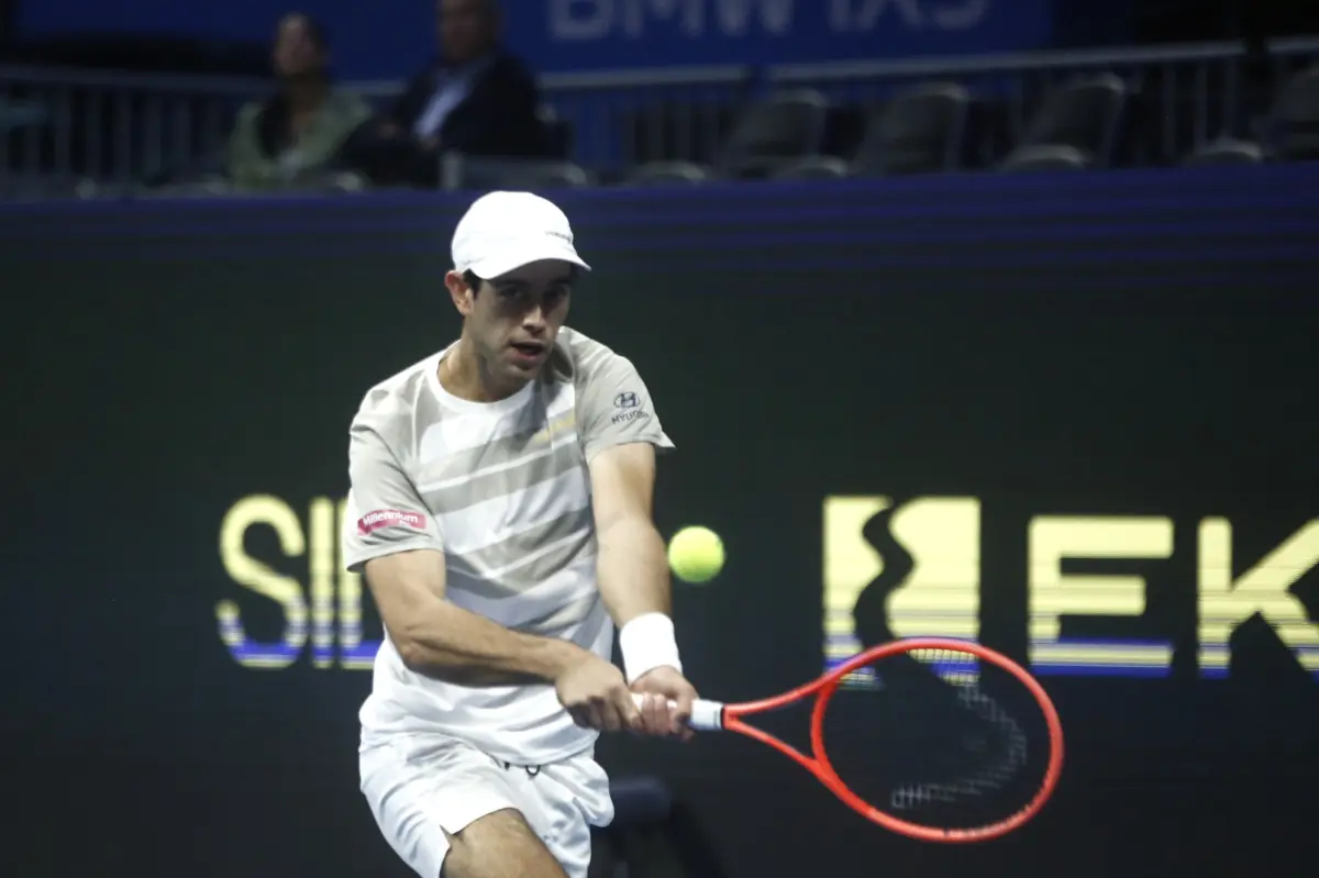 Nuno Borges vendeu cara a derrota perante Djokovic