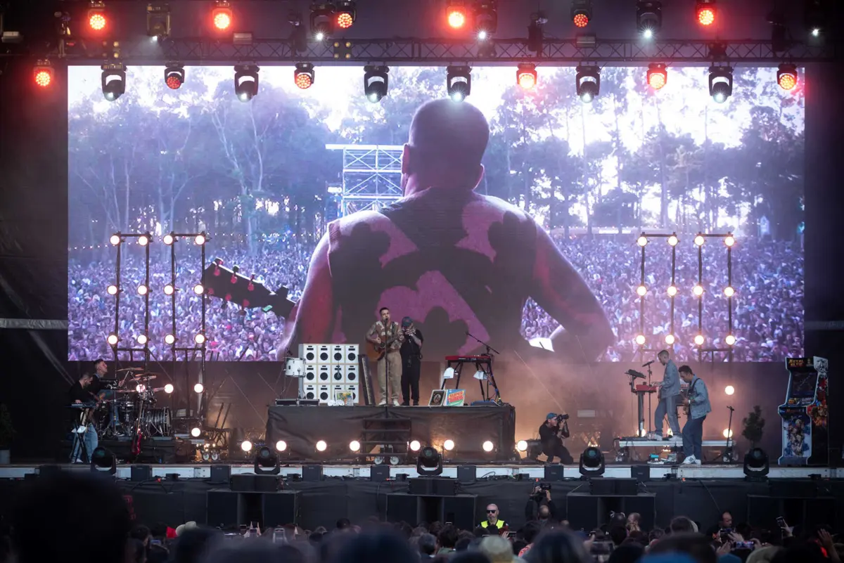 Milhares de pessoas assistiram ao concerto de Fernando Daniel este domingo em Gaia