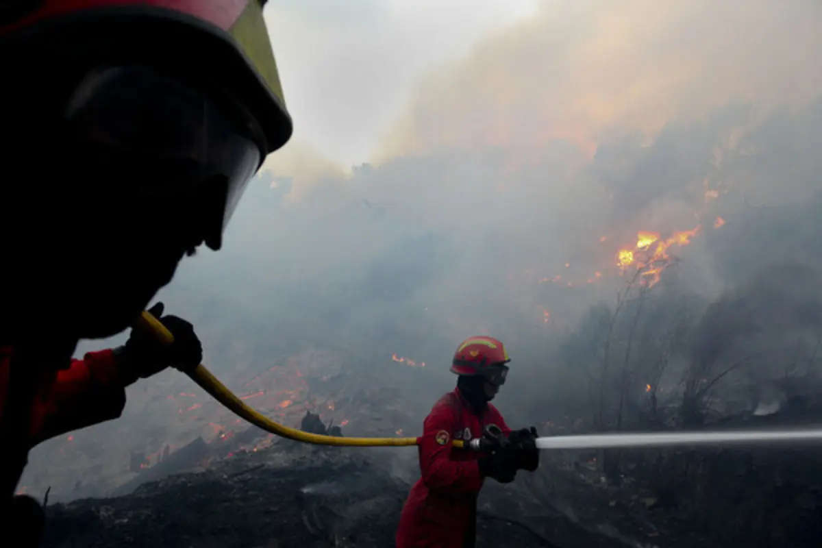 Bombeiros combateram chamas durante 13 dias