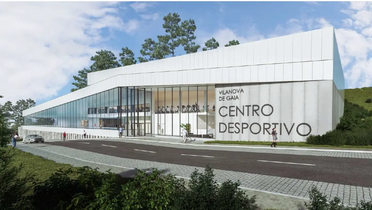 Maqueta do Complexo Aquático da Lavandeira