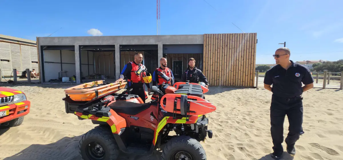 Meios de salvamento aquático estarão na nova base do dispositivo