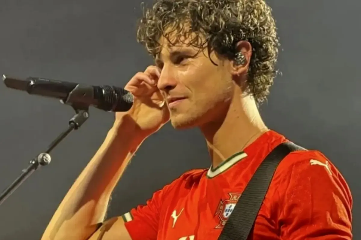 Em Lisboa, Shawn Mendes homenageou Diogo Jota