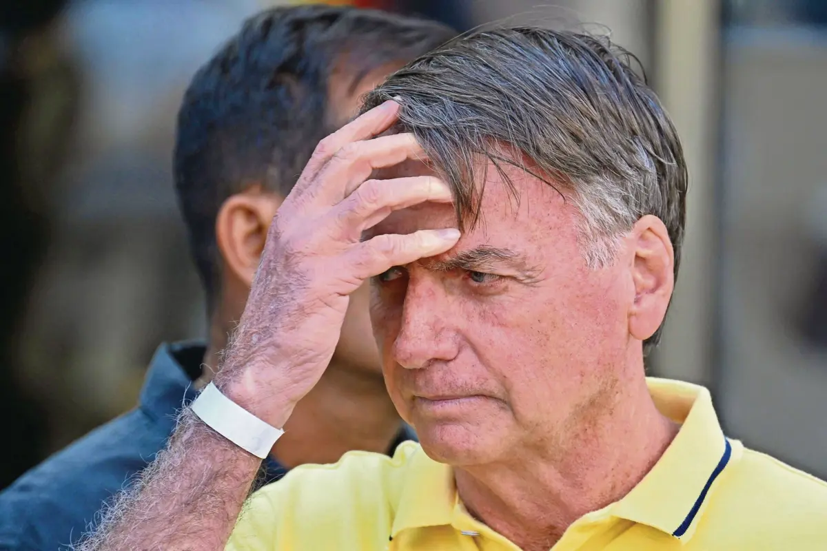 O ex-presidente brasileiro, Jair Bolsonaro