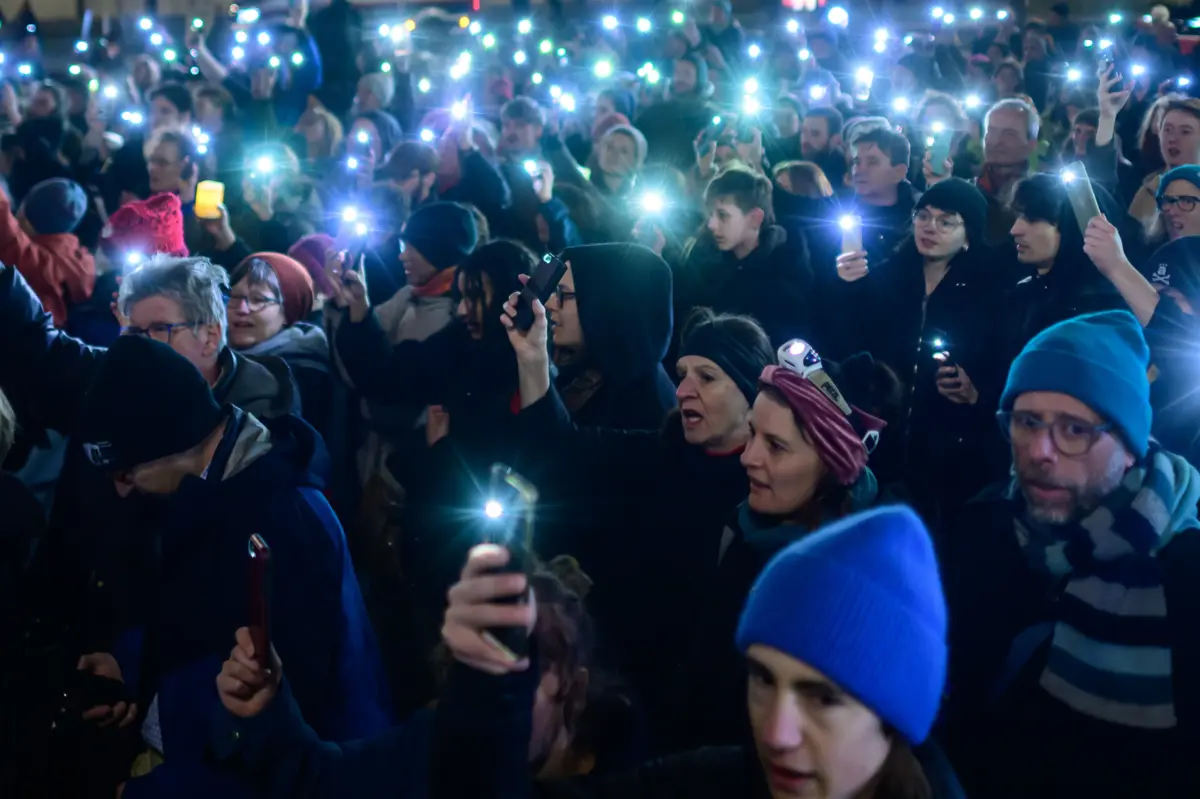 Imagem de contexto do artigo Milhares de pessoas manifestam-se na Áustria contra a extrema-direita