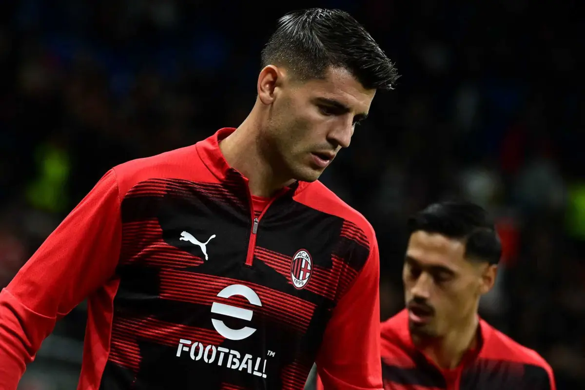 Álvaro Morata, jogador do AC Milan